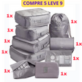 Kit de Bolsas Organizadoras á Prova D'água - (Compre o Kit com 5 e Leve +4 de Brinde)