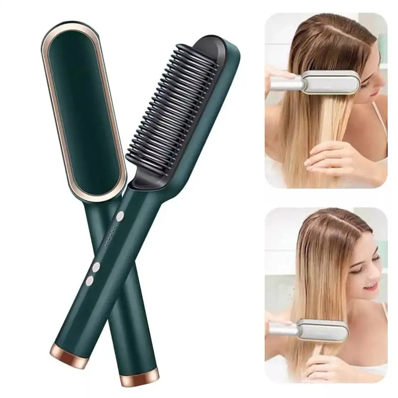 Escova Alisadora De Cabelos Bivolt 5x1 Lis Hair + Frete Grátis APENAS HOJE!