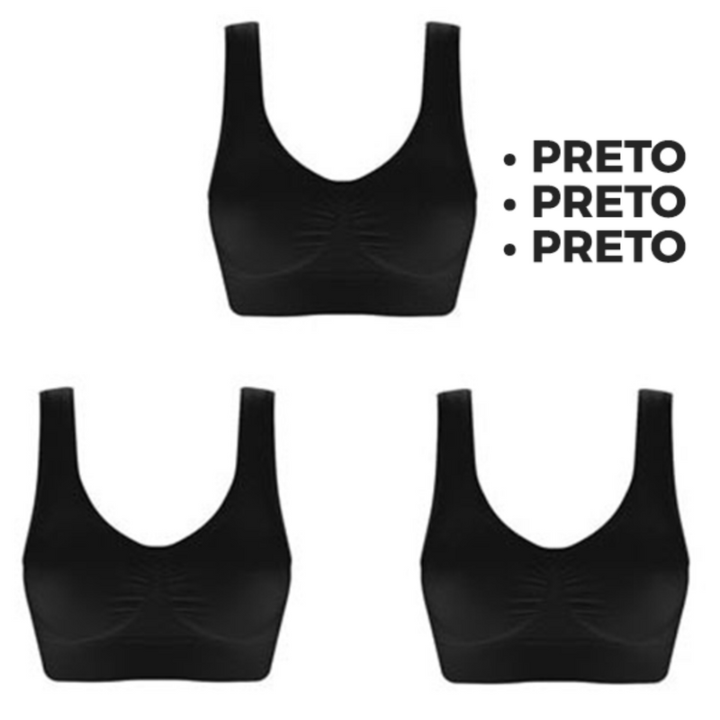 Últimas unidades - Sutiã Flexi Conforto (Compre 1 Leve 3) -