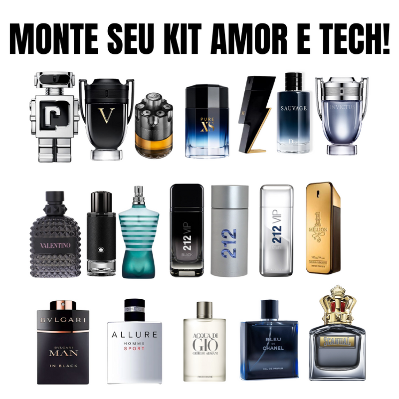 Monte Seu Kit - 2 Perfumes Masculinos [100mL]