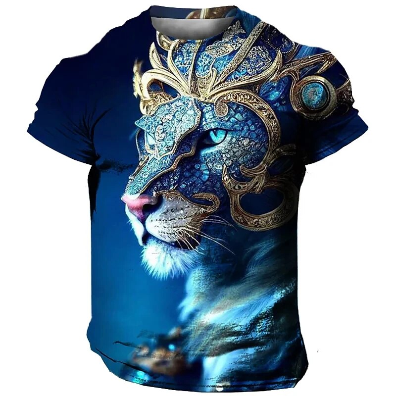 Camisa Lion 3D