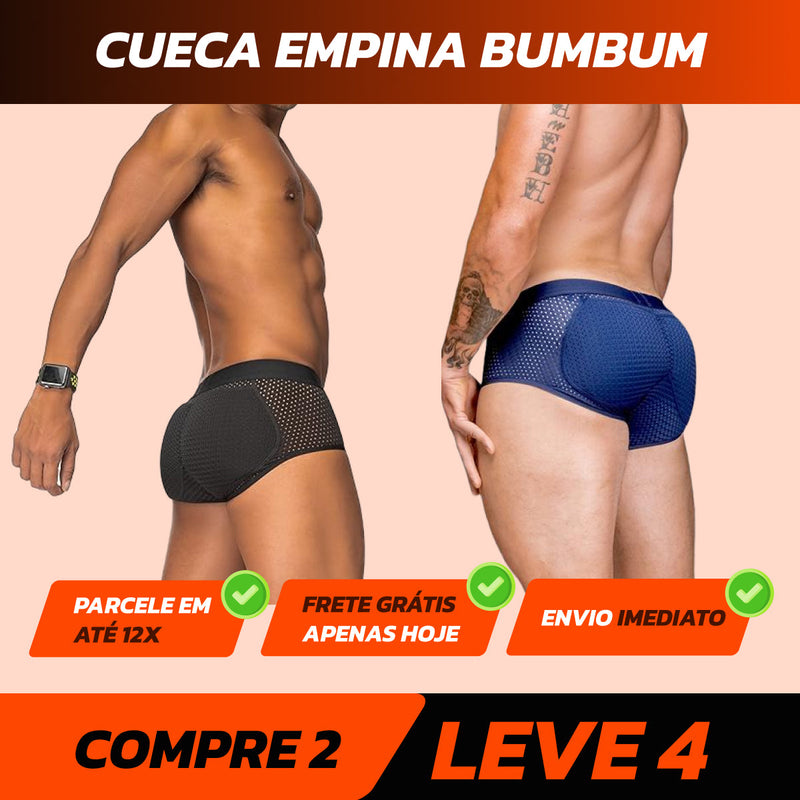 Kit Cuecas Empina Bumbum DriFit® - ÚLTIMO DIA!