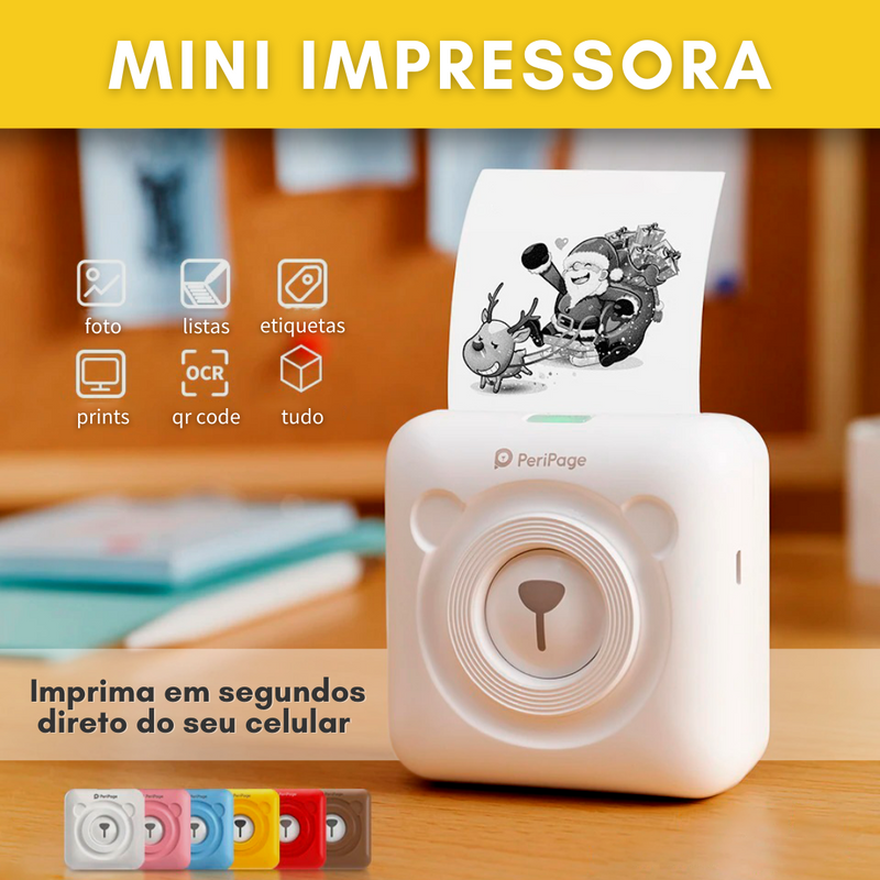 PeriPrint Mini Impressora Portátil