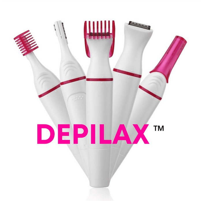 Depilador Feminino 5 em 1 DEPILAX + Brinde e Frete Grátis