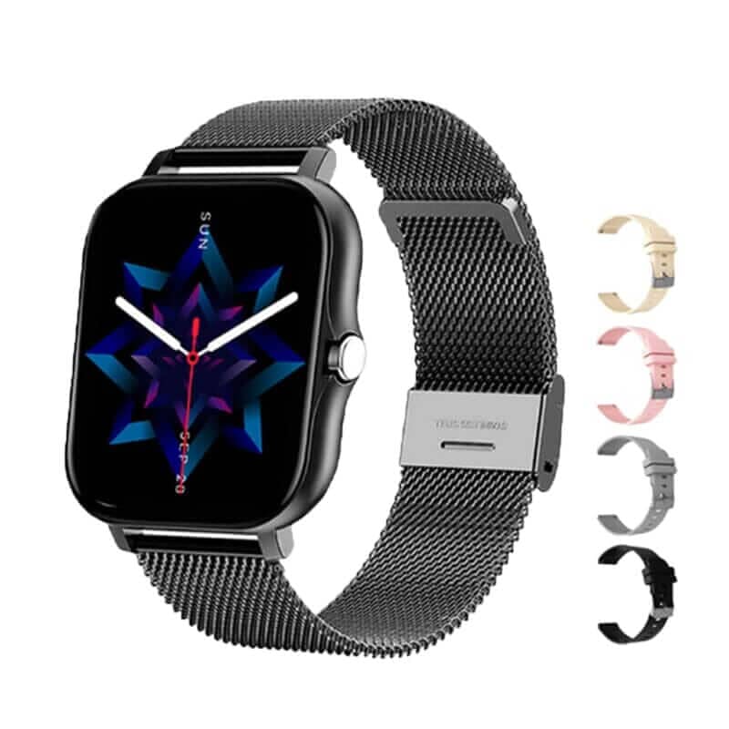 SmartWatch Multifuncional Premium +  4 Pulseiras Extra de Brinde / Oferta Válida só Hoje