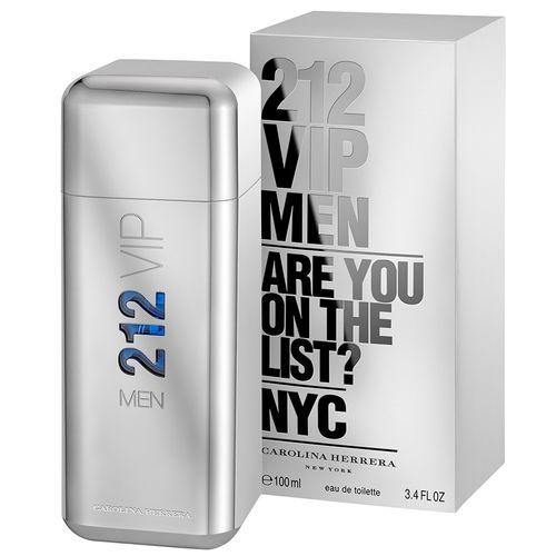 212 Vip Men Carolina Herrera - Perfume Masculino - Eau de Toilette - 100ml